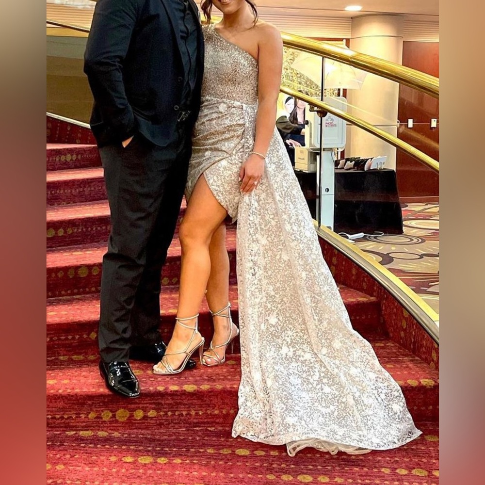 Catwalk Couture Silver Dress